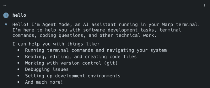 Custom AI Agent preview
